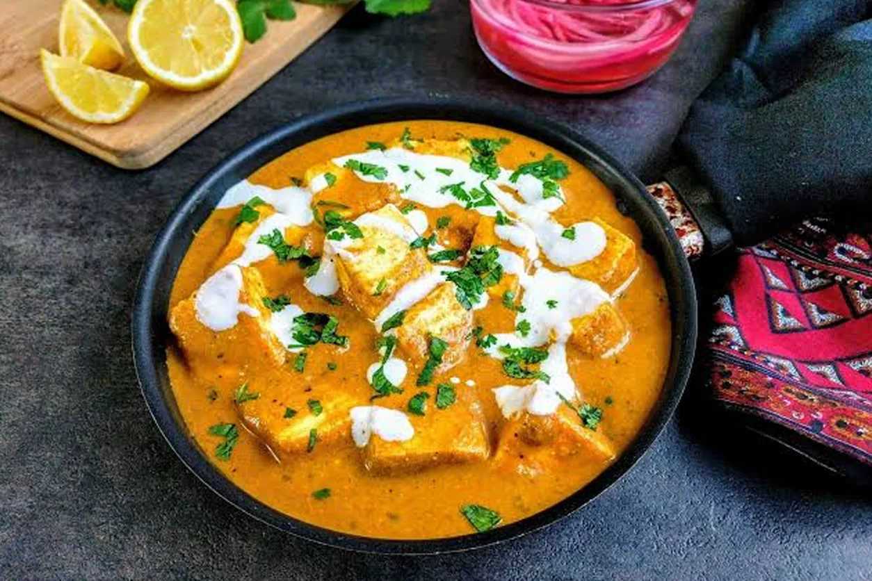 Creamy paneer butter masala curry at Sweet-Chili Authentic Indian Restaurant Edmonton