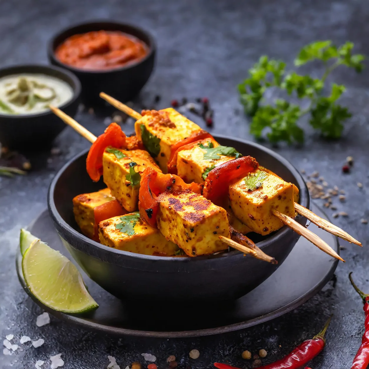 Paneer tikka at Sweet-Chili Authentic Indian Restaurant in northeast Edmonton